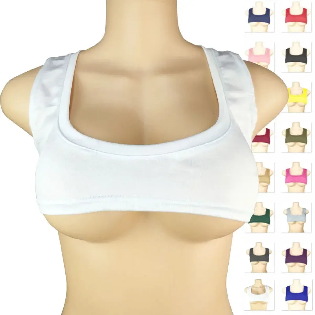 Y2K Knit Micro Crop Corset Tank Top - Women’s Clothing & Accessories - Tank Top / Cami - 2