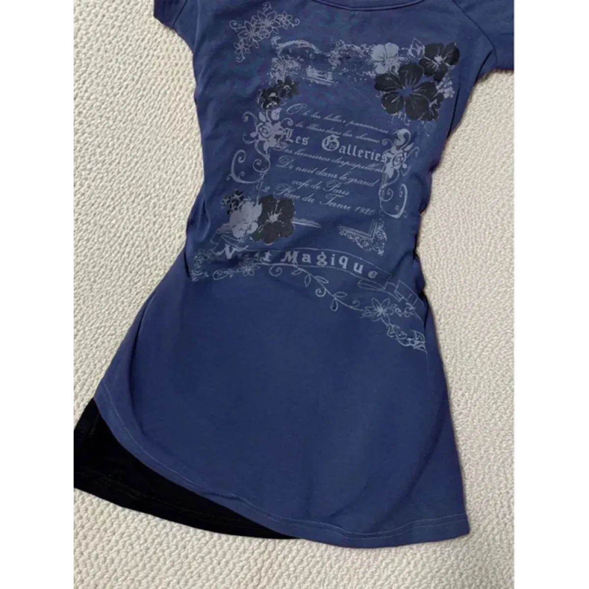 Y2K Grunge Halter Layered Mini Dress - All Dresses - Mini Dress - 5