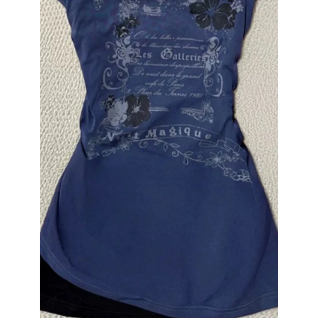 Y2K Grunge Halter Layered Mini Dress - All Dresses - Mini Dress - 6