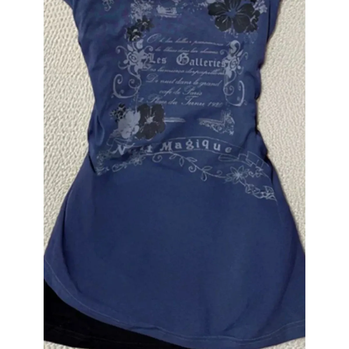 Y2K Grunge Halter Layered Mini Dress - All Dresses - Mini Dress - 6