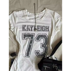 Y2K Punk Vintage T-Shirt – Number Print Slim Fit Tee - T-Shirts - Short - Round - T-Shirts - 6