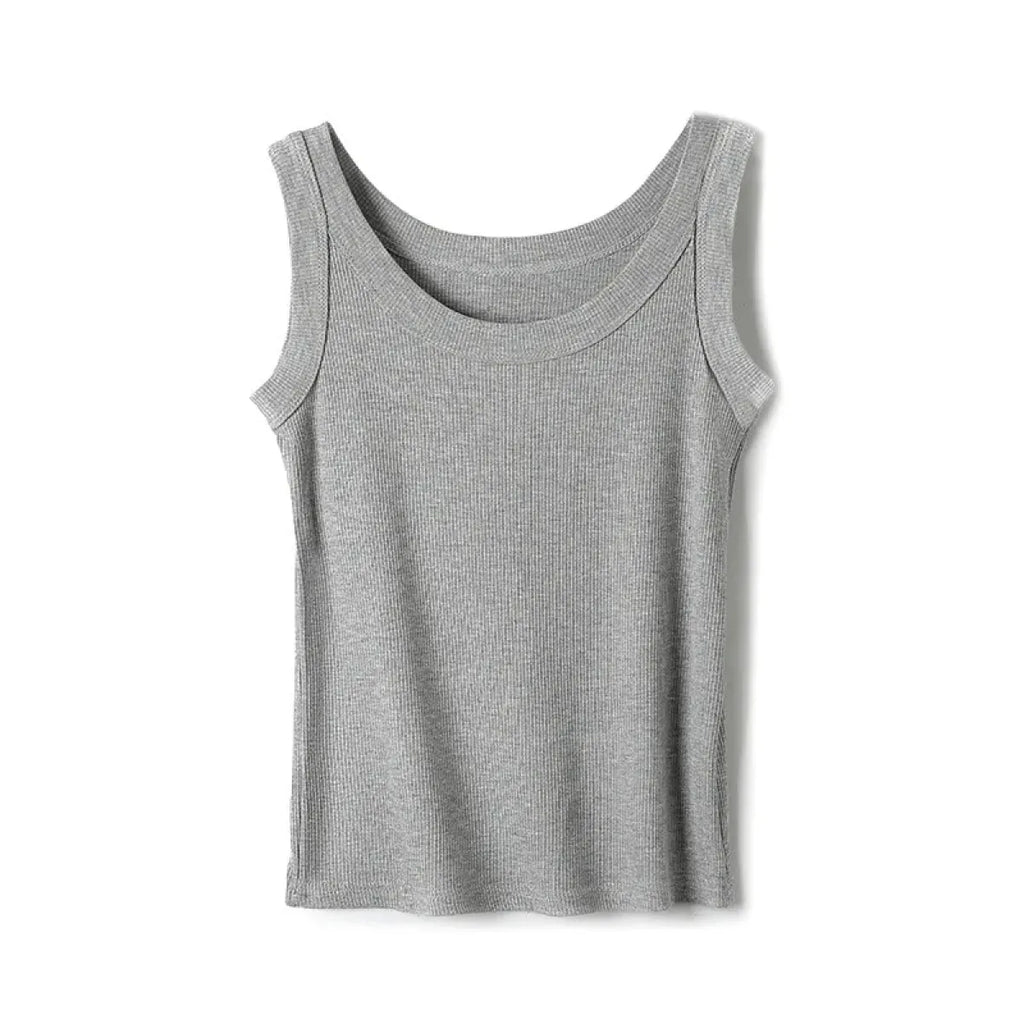 Y2K Ribbed Knit High Stretch Tank Top - Women’s Clothing & Accessories - Tank Top / Cami - 4