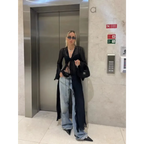 Y2K Sheer Long Tie-Front Cardigan Top - Women’s Clothing & Accessories - Cardigan - 3