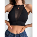 Y2K Mesh Halter Corset Crop Top - Women’s Clothing & Accessories - Tank Top / Cami - 7