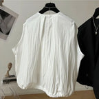 Oversized Y2K Lapel Vest Cardigan - Women’s Clothing & Accessories - Jacket - 3