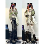 Vintage Washed Low-Waist Bell Bottom Jeans - Bottoms - Jeans - 3