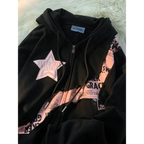 Y2K Vintage Zip-Up Hoodie - Hoodies & Sweatshirts - 3