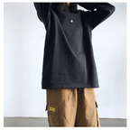 Y2K Oversized Long Sleeve White Tee - T-Shirts - T-Shirt - 11