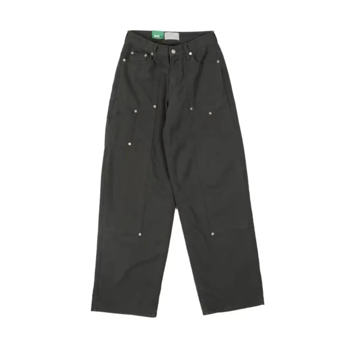 Y2K Rivet Wide Leg Cargo Pants - Bottoms - Cargo Pants - 6