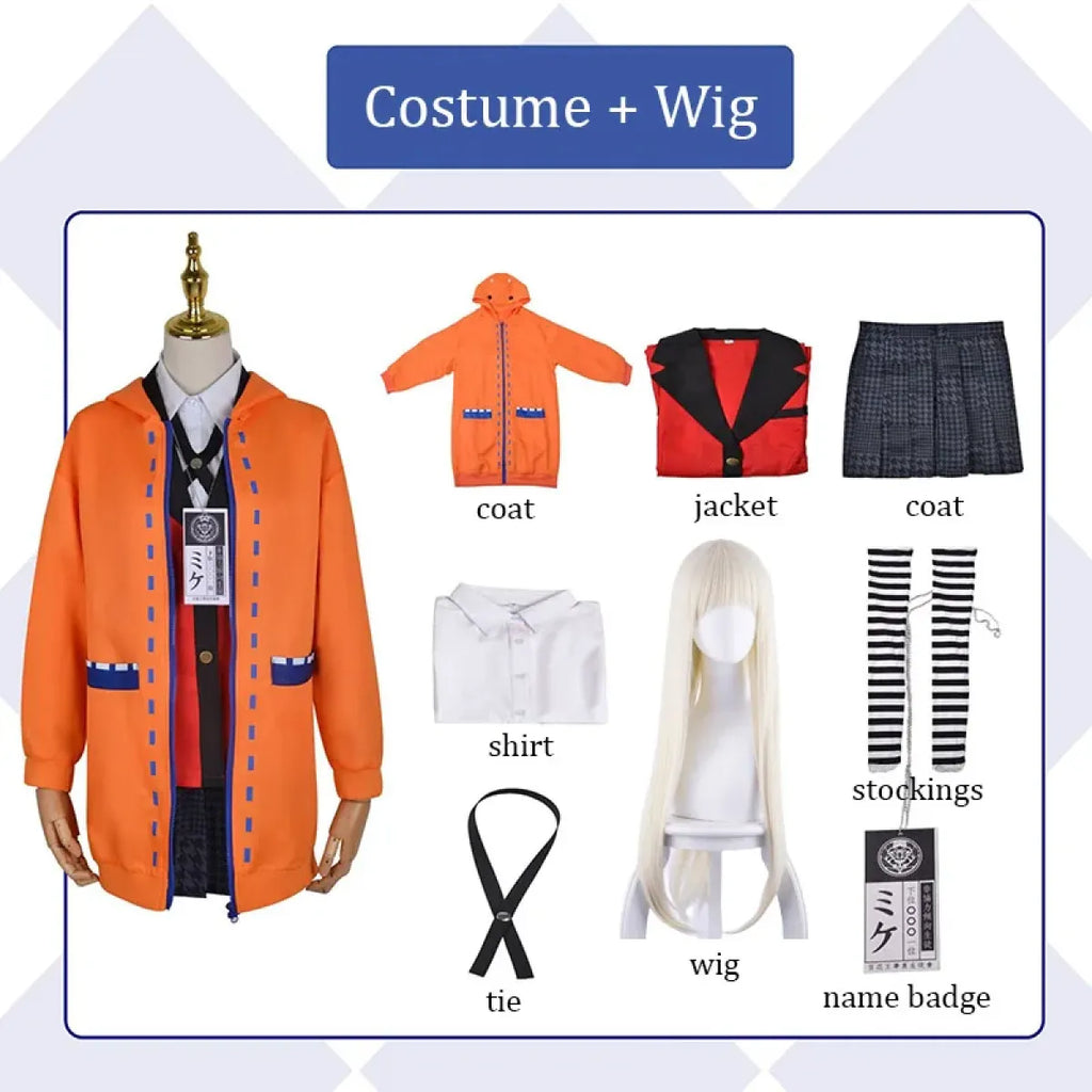 Yomozuki Runa Kakegurui Cosplay Costume Set - Cosplay - Cosplay - 10