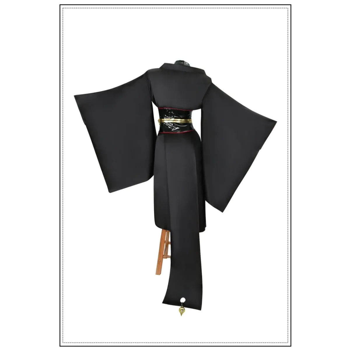 Yor Forger Black Kimono Cosplay Set with Wig & Props - Cosplay - Cosplay - 4