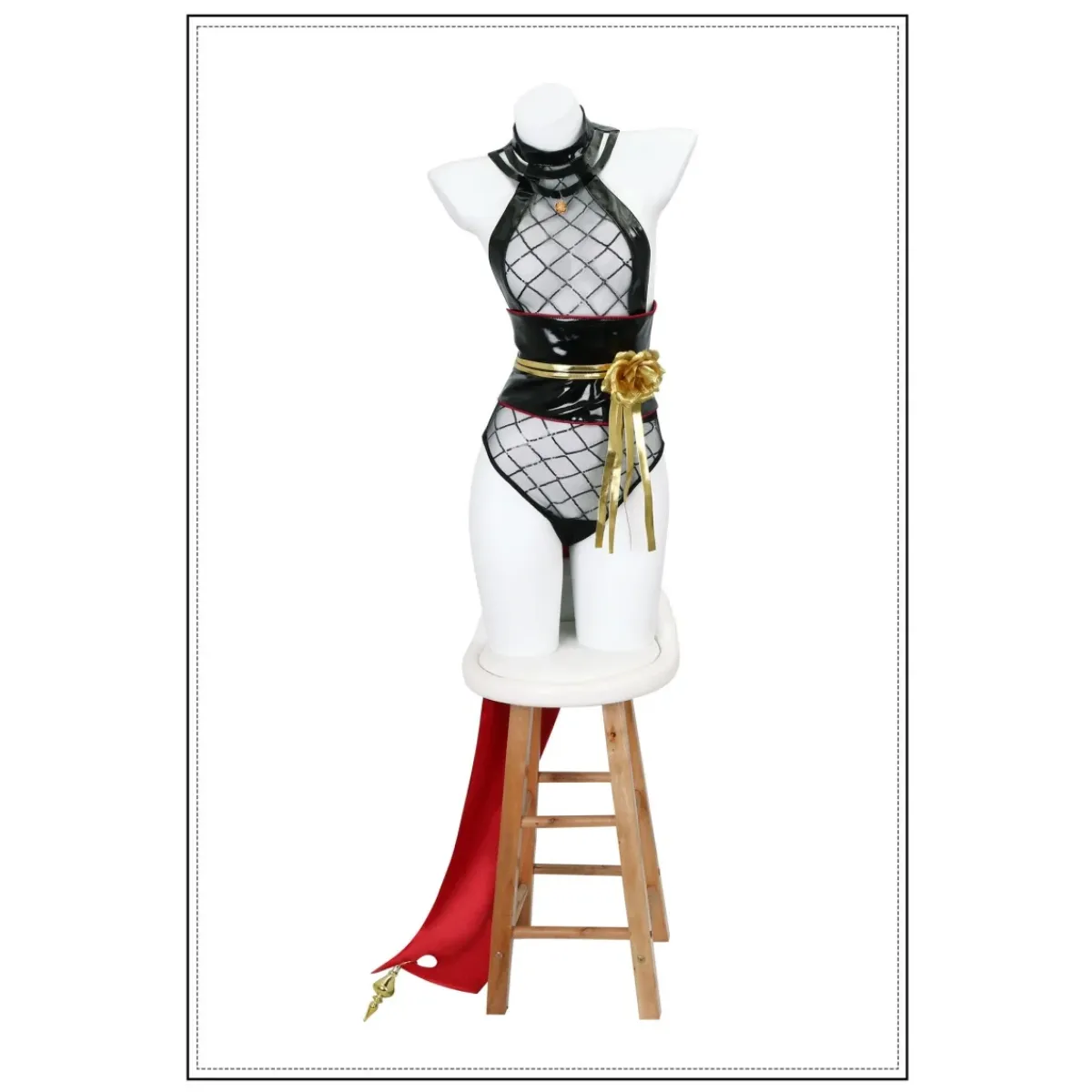 Yor Forger Black Kimono Cosplay Set with Wig & Props - Cosplay - Cosplay - 5