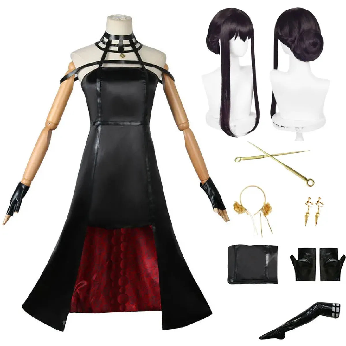 Yor Forger Spy x Family Full Cosplay Set - Dresses - Cosplay - 1