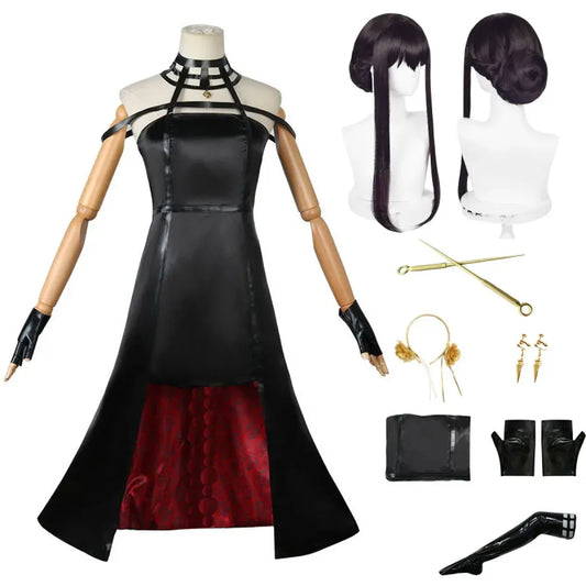 Yor Forger Spy x Family Full Cosplay Set - Dresses - Cosplay - 1