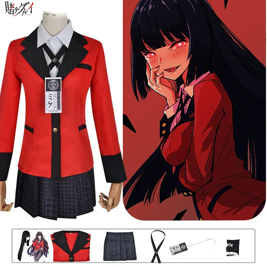 Kakegurui Yumeko Jabami Cosplay - Anime - Costumes - 1 - 2024