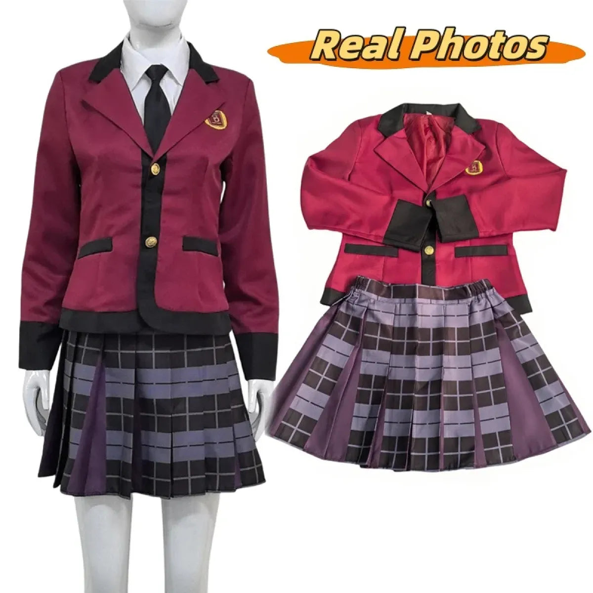 Yumeko Jabami School Uniform Cosplay Set - Anime - Cosplay - 5