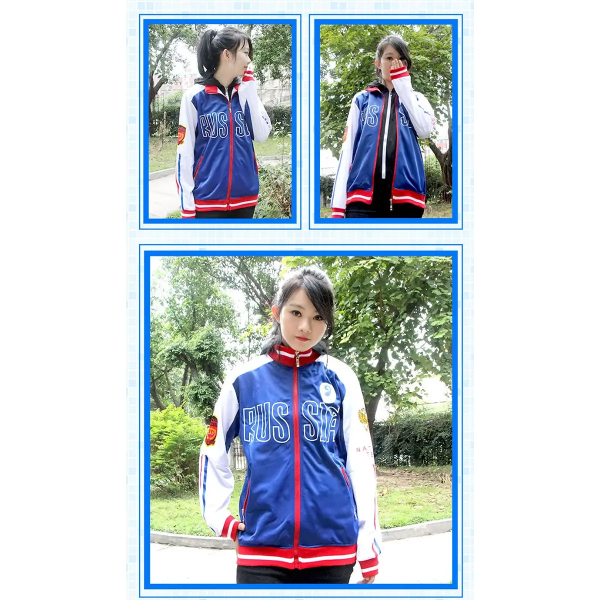 Yuri Plisetsky Cosplay Jacket – Yuri on Ice Sportswear - Anime - Cosplay - 3
