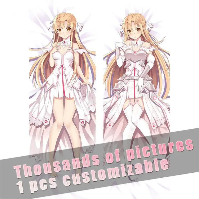 Sword Art Online Dakimakura - Yuuki Asuna Cute Anime Body Pillow Case - Anime - Clothing - 2 - 2024