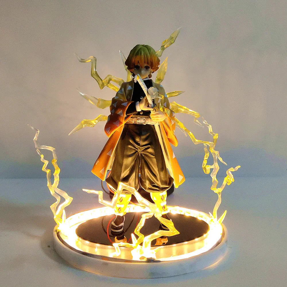 Demon Slayer Zenitsu Night Light LED Figurine Set - diy set no color box - Anime - Action & Toy Figures - 7 - 2024