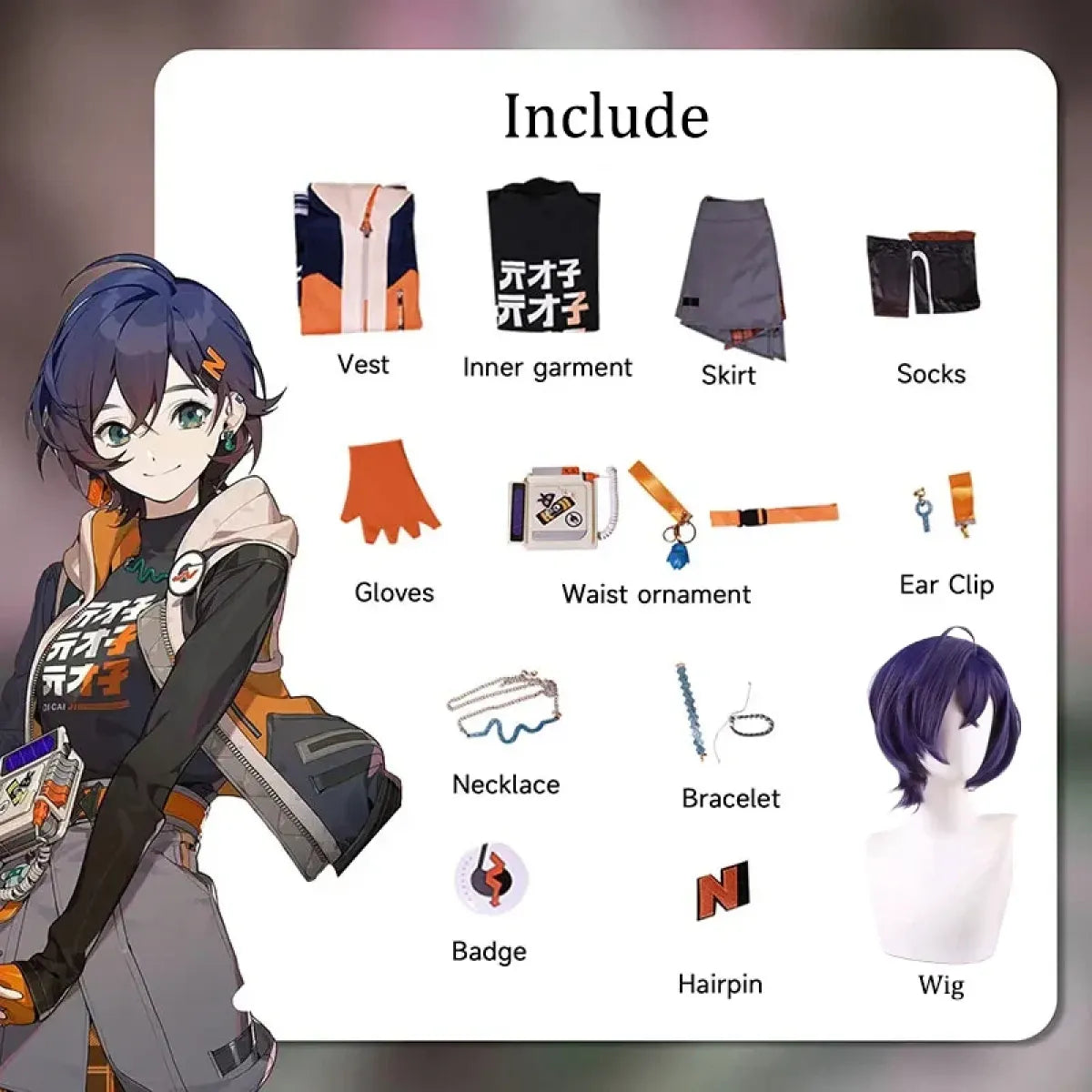 Zenless Zone Zero Belle Cosplay Costume Set - Cosplay - Cosplay - 8