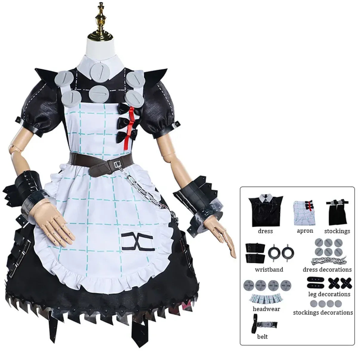 Corin Wickes Zenless Zone Zero Cosplay Costume Set - Dresses - Cosplay - 9