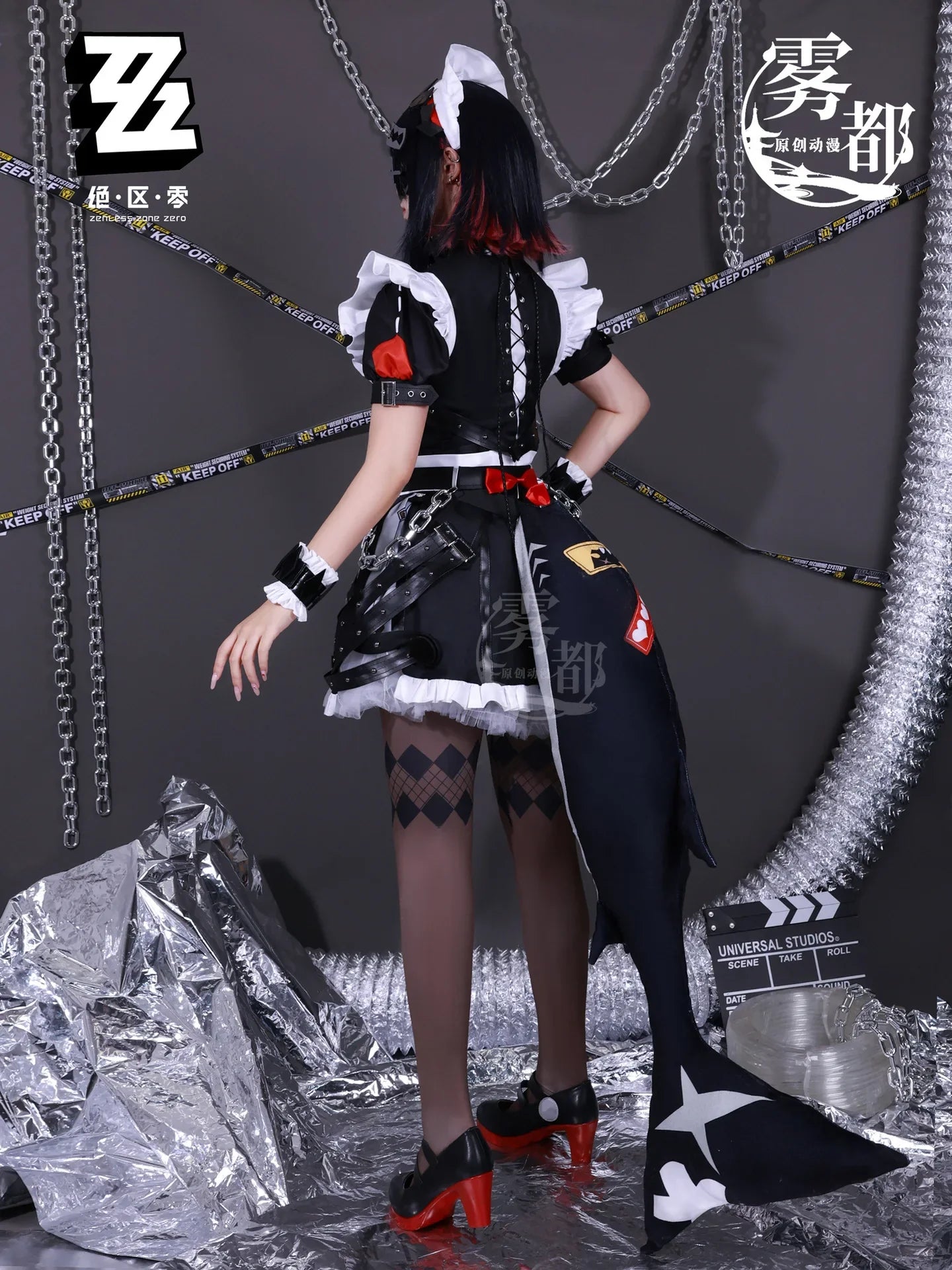 Ellen Joe Cosplay Costume – Zenless Zone Zero Maid Dress with Wig - All Dresses - Costumes - 2024 - 8 - Worldwide