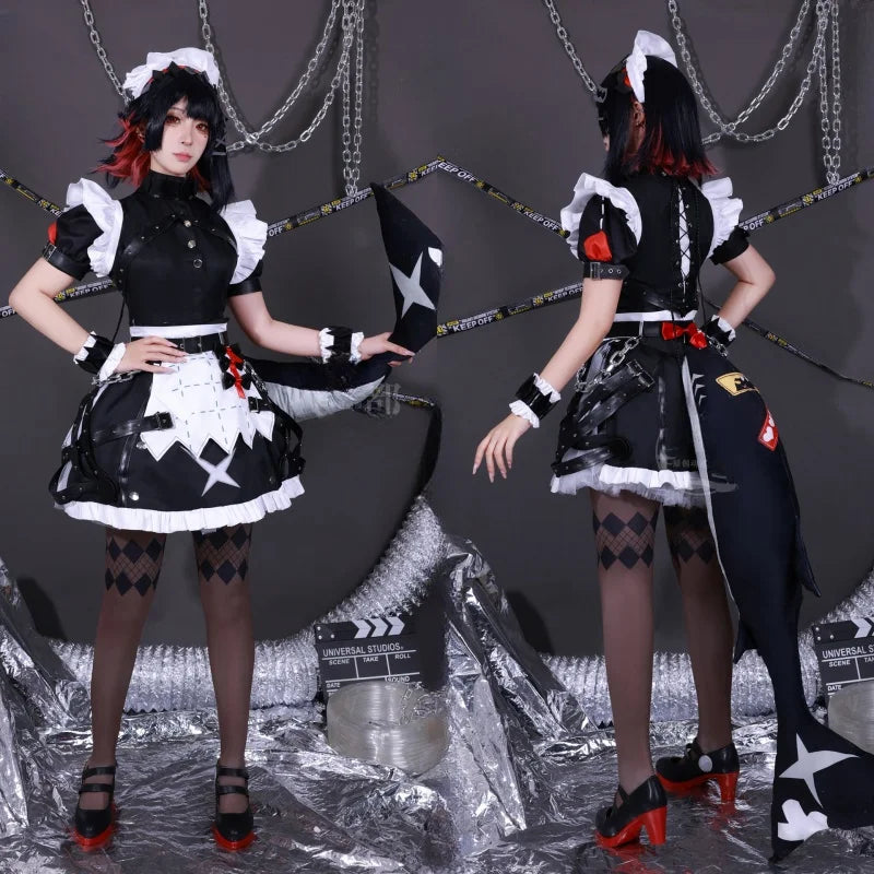 Ellen Joe Cosplay Costume – Zenless Zone Zero Maid Dress with Wig - All Dresses - Costumes - 2024 - 4 - Worldwide