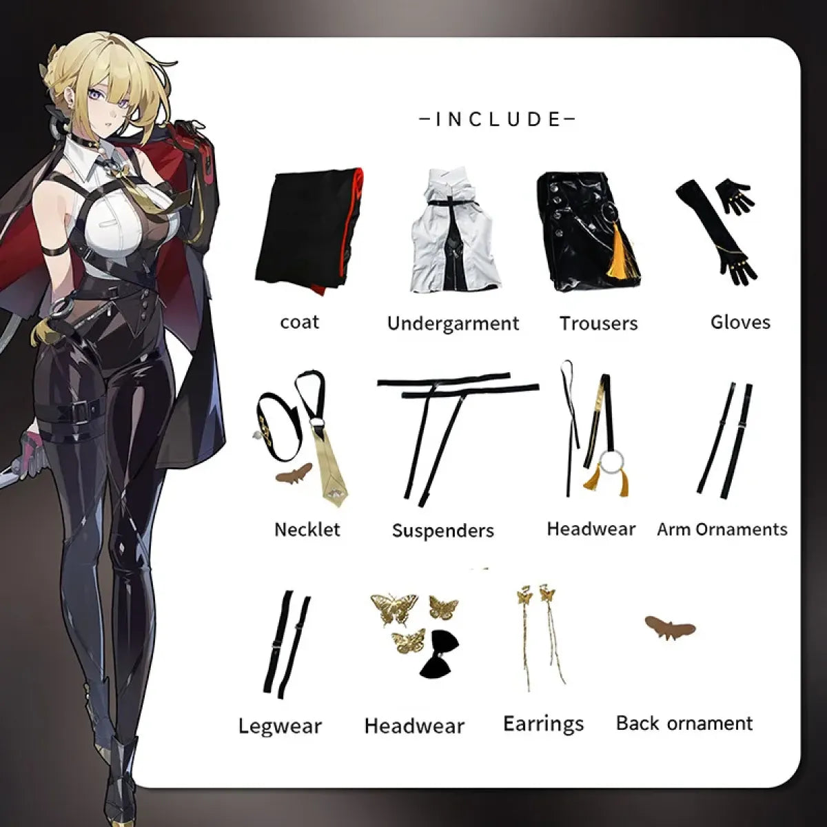 Zenless Zone Zero Evelyn Cosplay Costume Set - Cosplay - Cosplay - 4