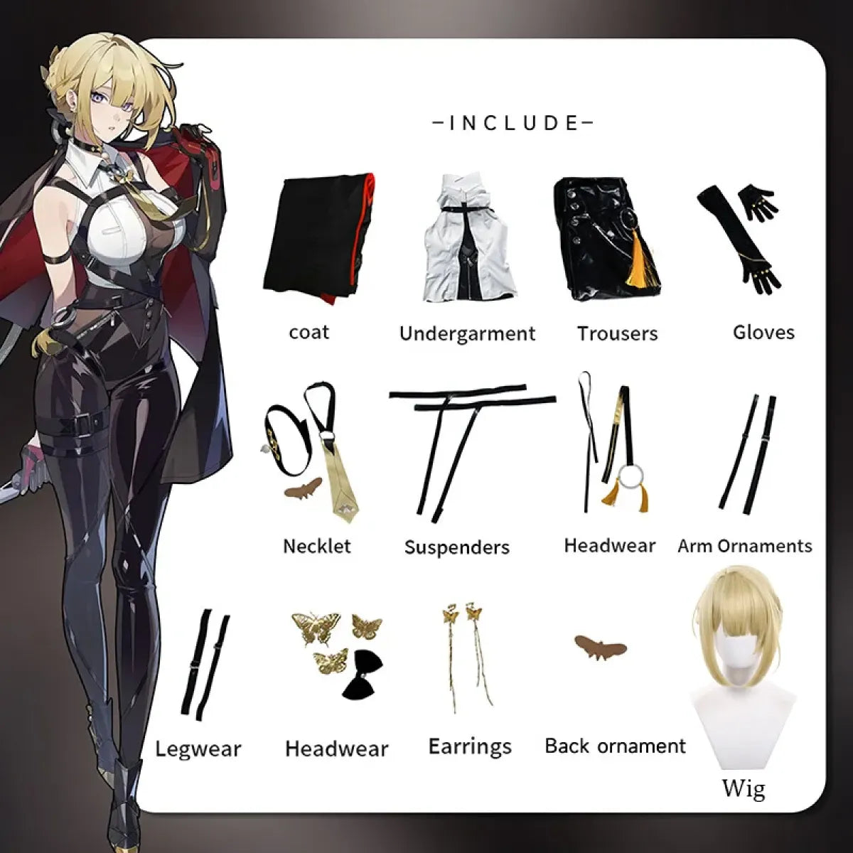 Zenless Zone Zero Evelyn Cosplay Costume Set - Cosplay - Cosplay - 5