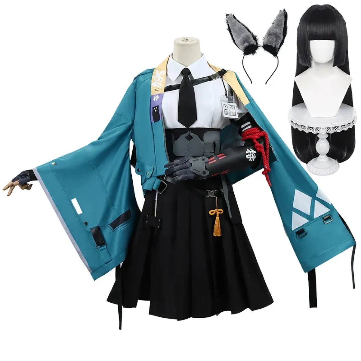 Hoshimi Miyabi Zenless Zone Zero Cosplay Set - Dresses - Cosplay - 1