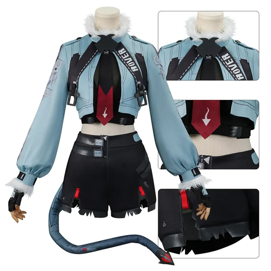 Jane Doe Zenless Zone Zero Cosplay Costume Set - Anime - Cosplay - 3