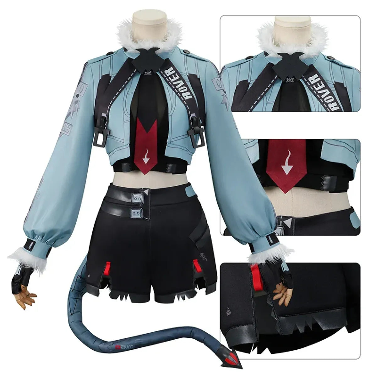 Jane Doe Zenless Zone Zero Cosplay Costume Set - Anime - Cosplay - 3