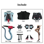 Jane Doe Zenless Zone Zero Cosplay Costume Set - Anime - Cosplay - 7