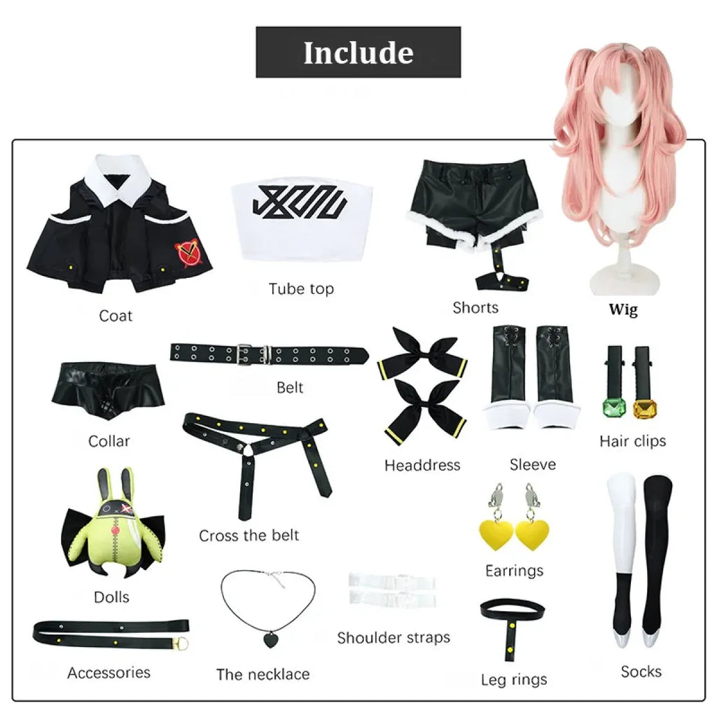 Nicole Demara Cosplay Costume Set – Zenless Zone Zero - Cosplay - Cosplay - 5