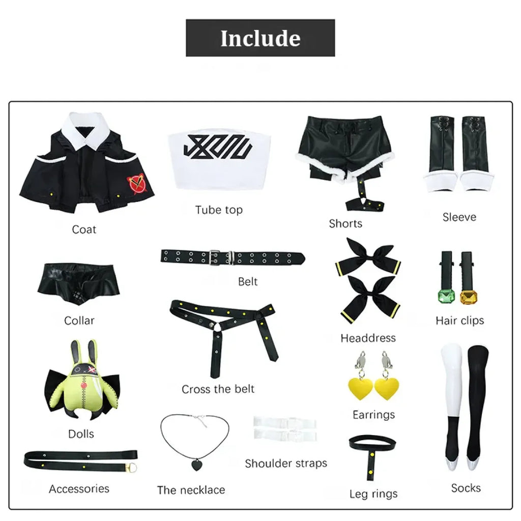 Nicole Demara Cosplay Costume Set – Zenless Zone Zero - Cosplay - Cosplay - 6