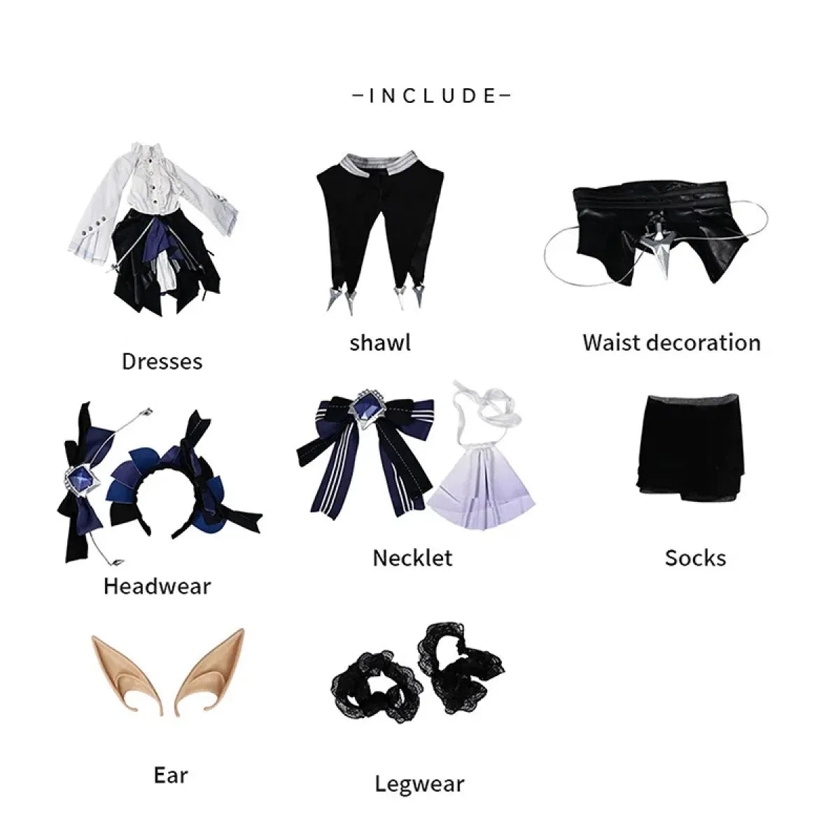 Vivian Cosplay Costume – Zenless Zone Zero Outfit Set - Anime - Cosplay - 3