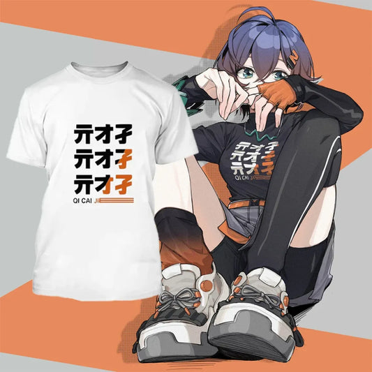 Zenless Zone Zero Wise Belle Graphic T-Shirt - T-Shirts - T-Shirt - 2