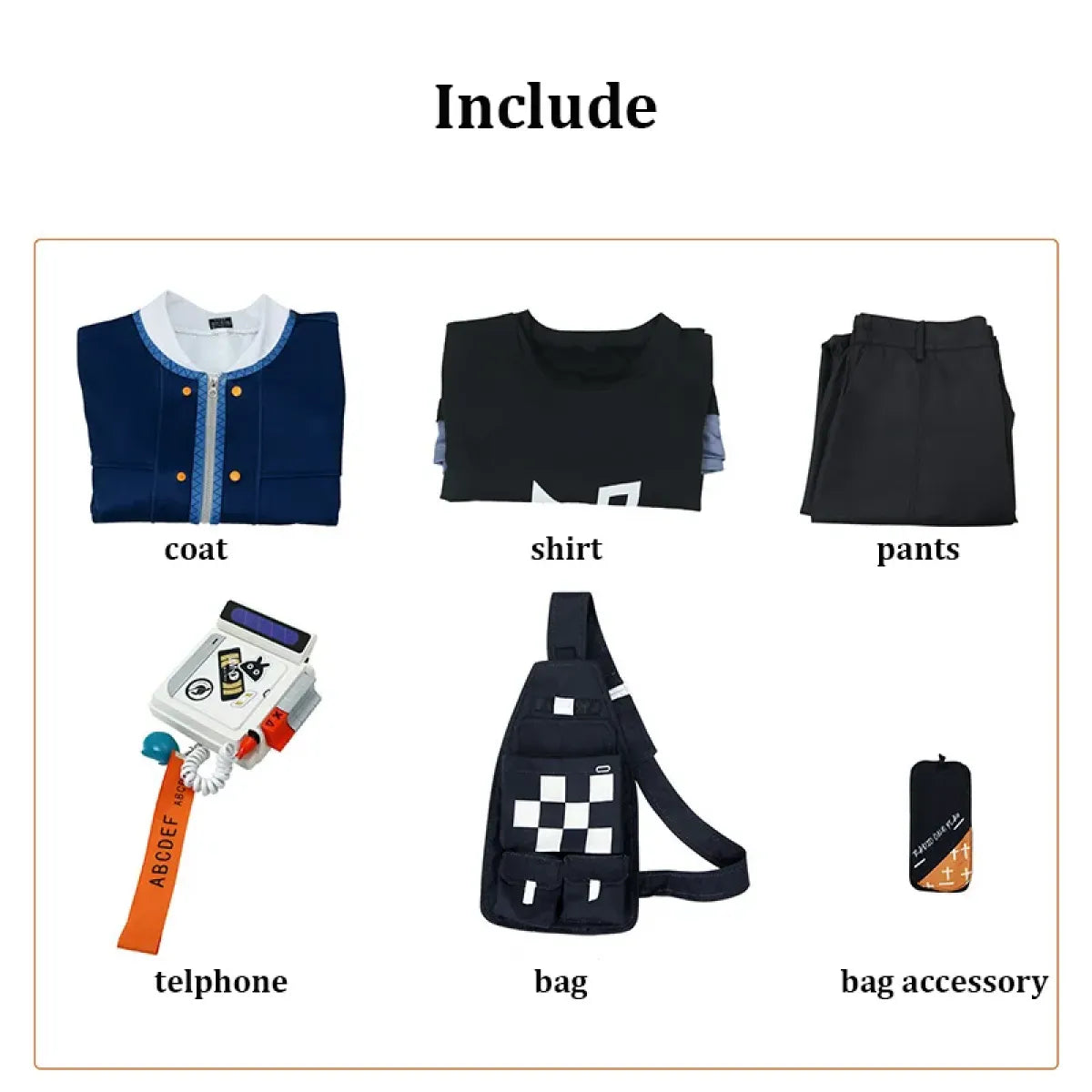 Wise Cosplay Costume – Zenless Zone Zero Outfit Set - Anime - Cosplay - 6