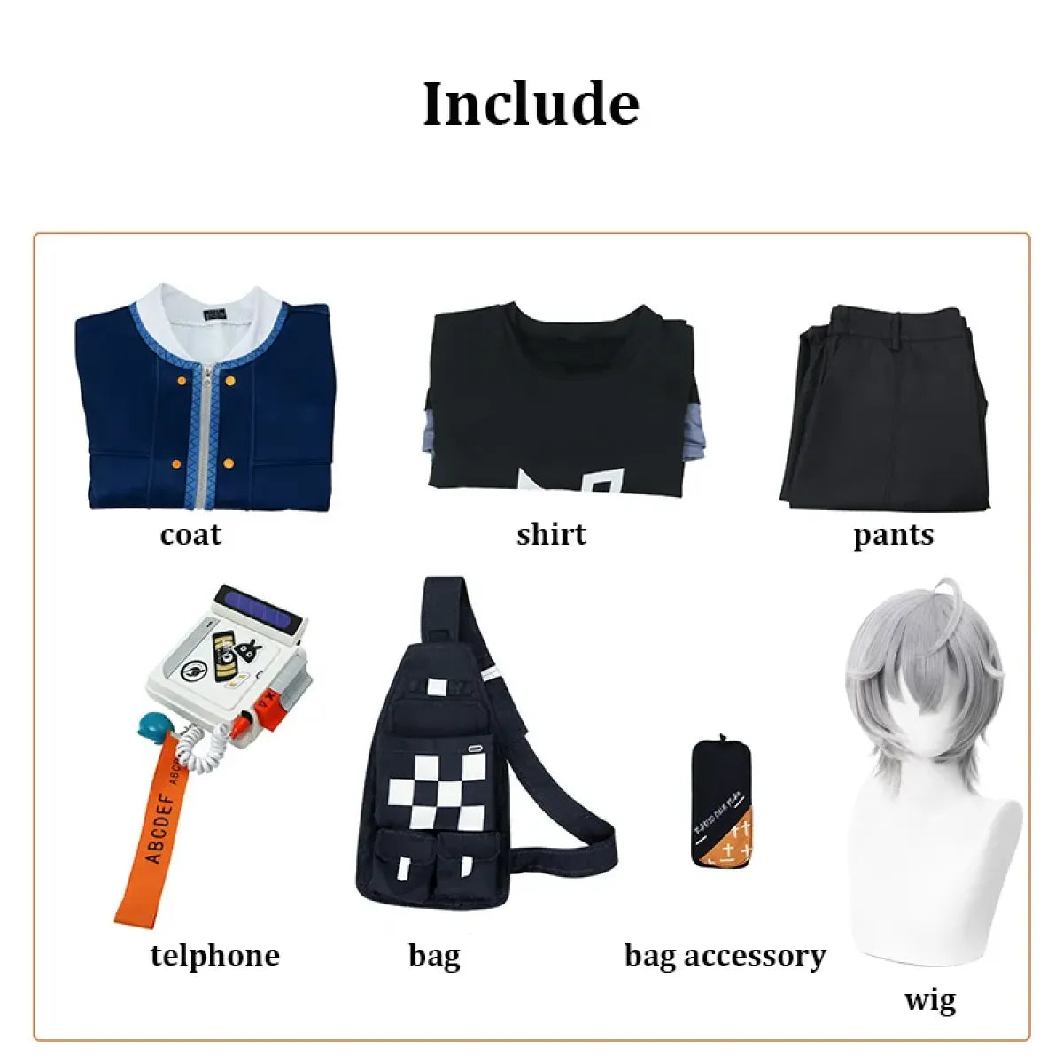 Wise Cosplay Costume – Zenless Zone Zero Outfit Set - Anime - Cosplay - 7