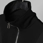 Techwear Zip Turtleneck Sweatshirt - T-Shirts - Men’s Jacket - 5