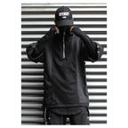 Techwear Zip Turtleneck Sweatshirt - T-Shirts - Men’s Jacket - 8