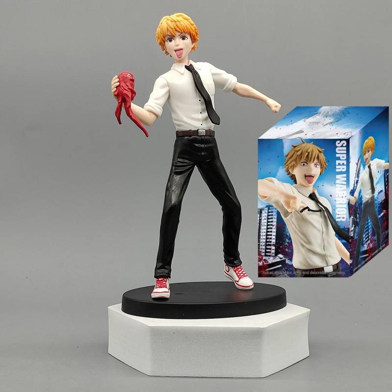 Chainsaw Man Figurines - Kawaii Stop - Adult Collectible, Anime figure, Chainsaw Man, Chainsaw Man Denji Figurine, Denji, Figurines, Model Doll, Power/Denji Action Figure, Toy Gift, Toys