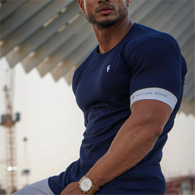 Casual Slim Fit T-Shirt for Men - T-Shirts - Shirts & Tops - 1 - 2024