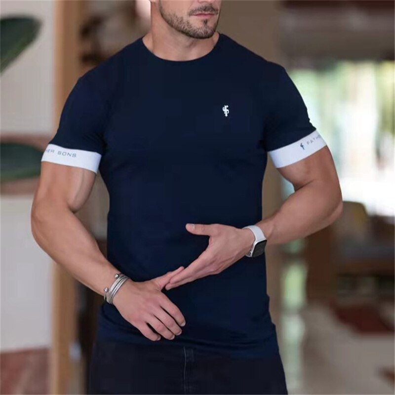 Casual Slim Fit T-Shirt for Men - T-Shirts - Shirts & Tops - 2 - 2024