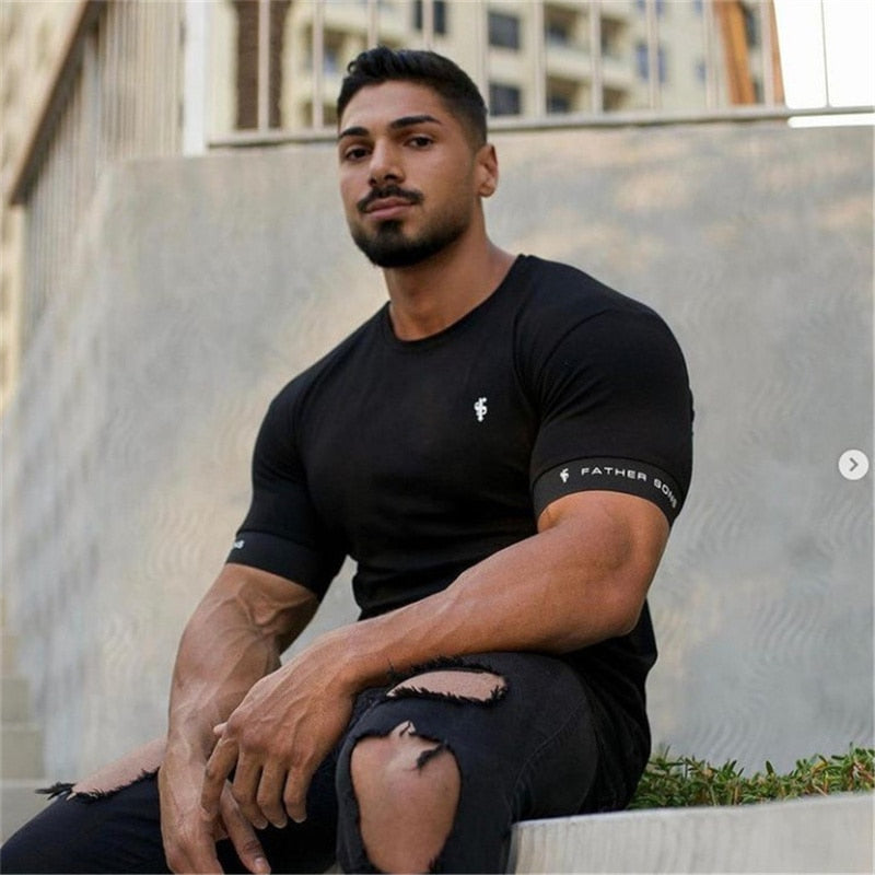 Casual Slim Fit T-Shirt for Men - T-Shirts - Shirts & Tops - 4 - 2024
