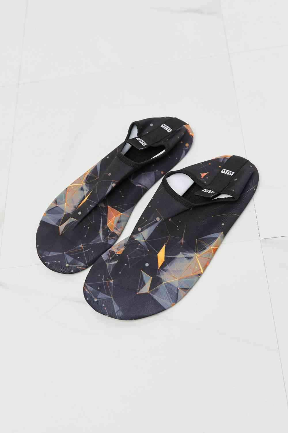 On The Shore Water Shoes in Black/Orange - Kawaii Stop - Aqua Footwear, Beach Adventures, Beach Days, Black and Orange, Comfortable Shoes, Durable Materials, Kayaking, Melody, Multicolored Design, Outdoor Activities, Rubber Sole, Safety First, Ship from USA, Slip-Resistant, Swimming, US Sizing, Vibrant Style, Water Protection, Water Shoes, Wet Surfaces