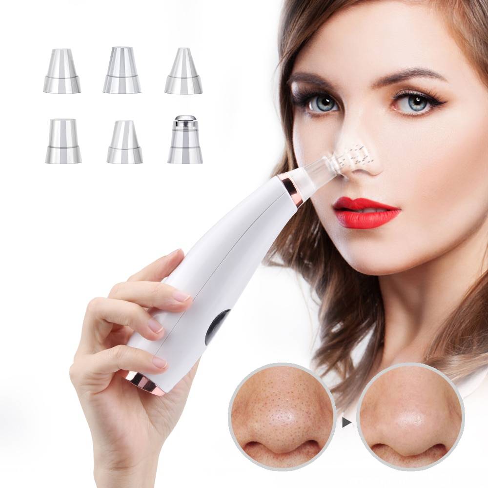 Vacuum Facial Blackhead Remover and Pore Cleanser - Kawaii Stop - Beauty &amp; Health, Beauty Essentials, Blackhead Removal, Clearer Skin, Confidence Boost, Pore Cleanser, Radiant Complexion, Rechargeable, Self-care, Skin Care, Skincare, Vacuum Facial Blackhead Remover