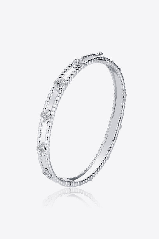 Moissanite 925 Sterling Silver Bracelet - Silver / S - Women’s Jewelry - Bracelets - 1 - 2024