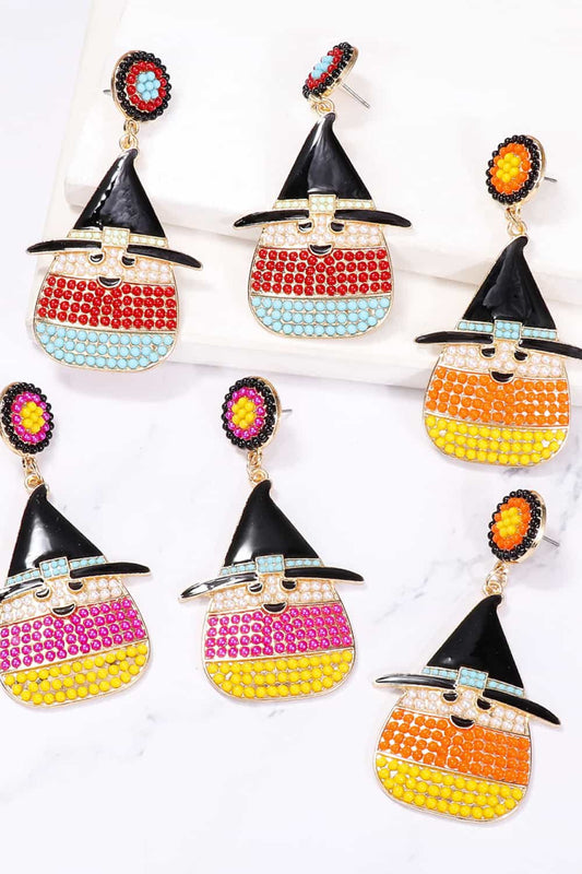 Witch’s Hat Shape Synthetic Pearl Dangle Earrings - Women’s Jewelry - Earrings - 1 - 2024