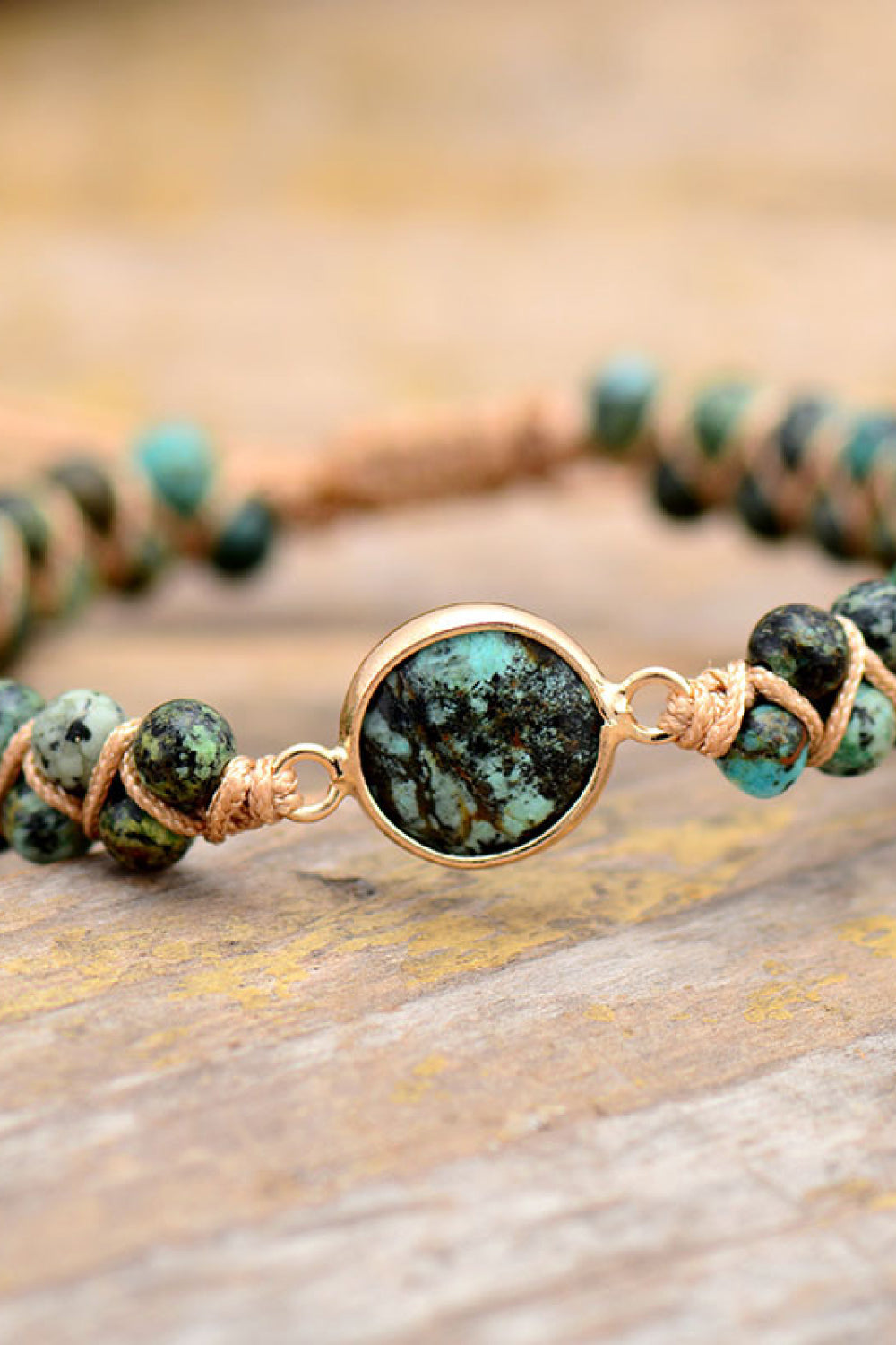 Handmade Beaded Copper Bracelet - Green / One Size - Women’s Jewelry - Bracelets - 2 - 2024